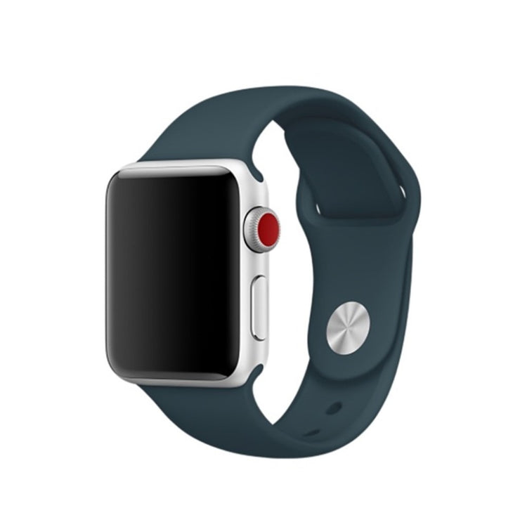 Helt vildt hårdfør Apple Watch Series 4 44mm Silikone Rem - Grøn#serie_16