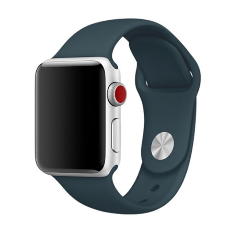 Helt vildt hårdfør Apple Watch Series 4 44mm Silikone Rem - Grøn#serie_16