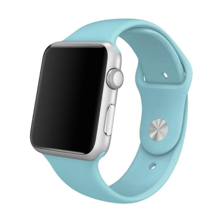 Helt vildt hårdfør Apple Watch Series 4 44mm Silikone Rem - Grøn#serie_17