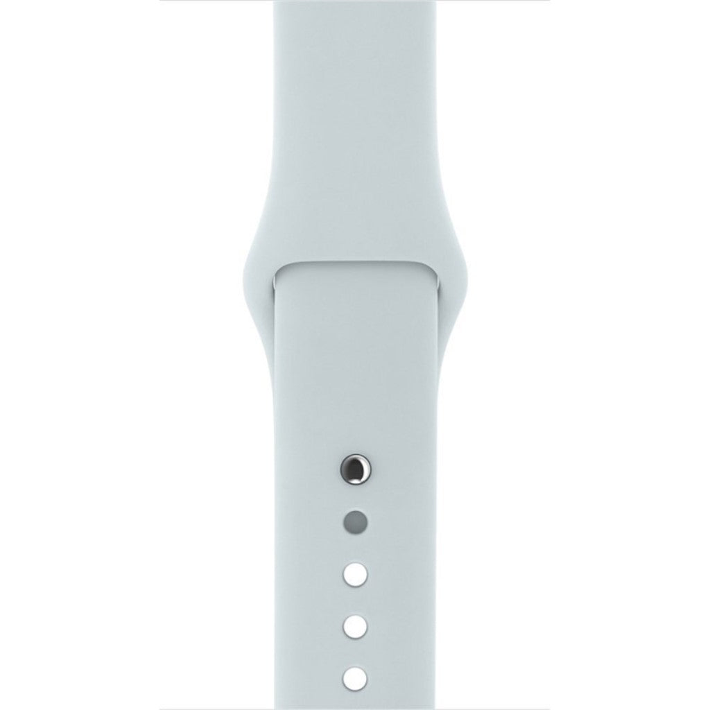 Helt vildt hårdfør Apple Watch Series 4 44mm Silikone Rem - Blå#serie_21