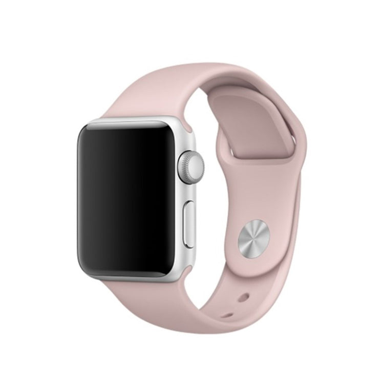 Helt vildt hårdfør Apple Watch Series 4 44mm Silikone Rem - Pink#serie_9