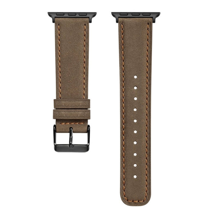 Vildt fantastisk Apple Watch Series 4 44mm Ægte læder Rem - Brun#serie_3