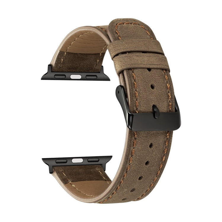 Vildt fantastisk Apple Watch Series 4 44mm Ægte læder Rem - Brun#serie_3