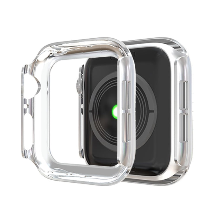 Vildt Godt Apple Watch Series 4 44mm Plastik og Rhinsten Cover - Sølv#serie_2