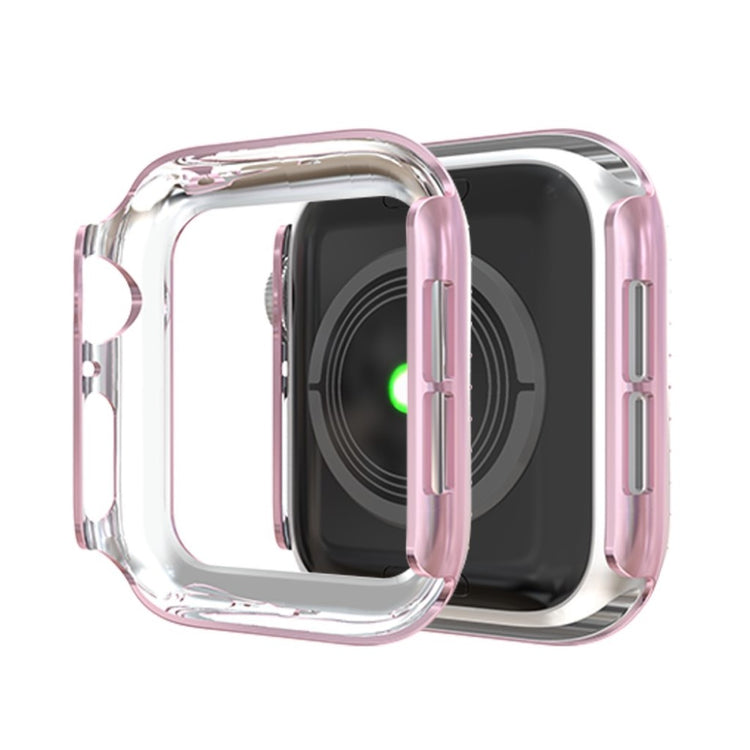Vildt Godt Apple Watch Series 4 44mm Plastik og Rhinsten Cover - Pink#serie_3