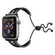 Superb Apple Watch Series 5 40mm Metal and Rhinestone Strap