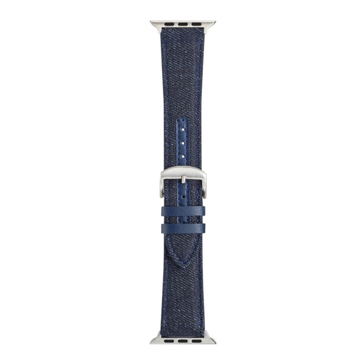 Kønt Apple Watch Series 5 40mm / Apple Watch 40mm Nylon Rem - Blå#serie_1