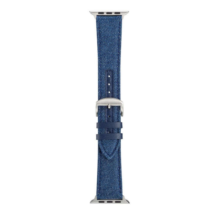 Kønt Apple Watch Series 5 40mm / Apple Watch 40mm Nylon Rem - Blå#serie_2