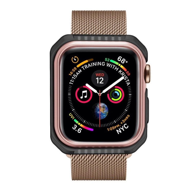 Apple Watch Series 5 40mm / Apple Watch 40mm Holdbar Metal Bumper  - Pink#serie_1