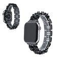 Apple Watch Series 5 40mm / Apple Watch 40mm Metal And Pu Leather Universel Strap