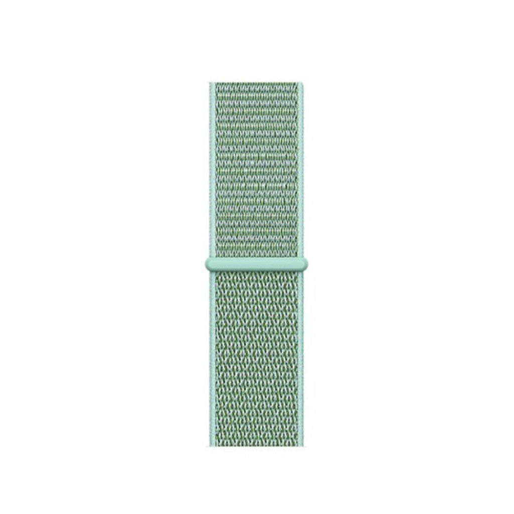 Meget sejt Apple Watch Series 5 40mm Nylon Rem - Grøn#serie_11