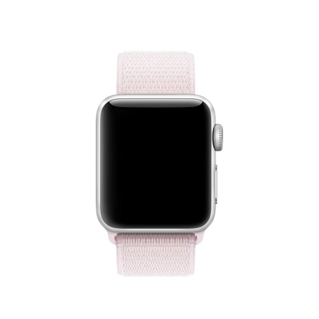 Meget sejt Apple Watch Series 5 40mm Nylon Rem - Pink#serie_14