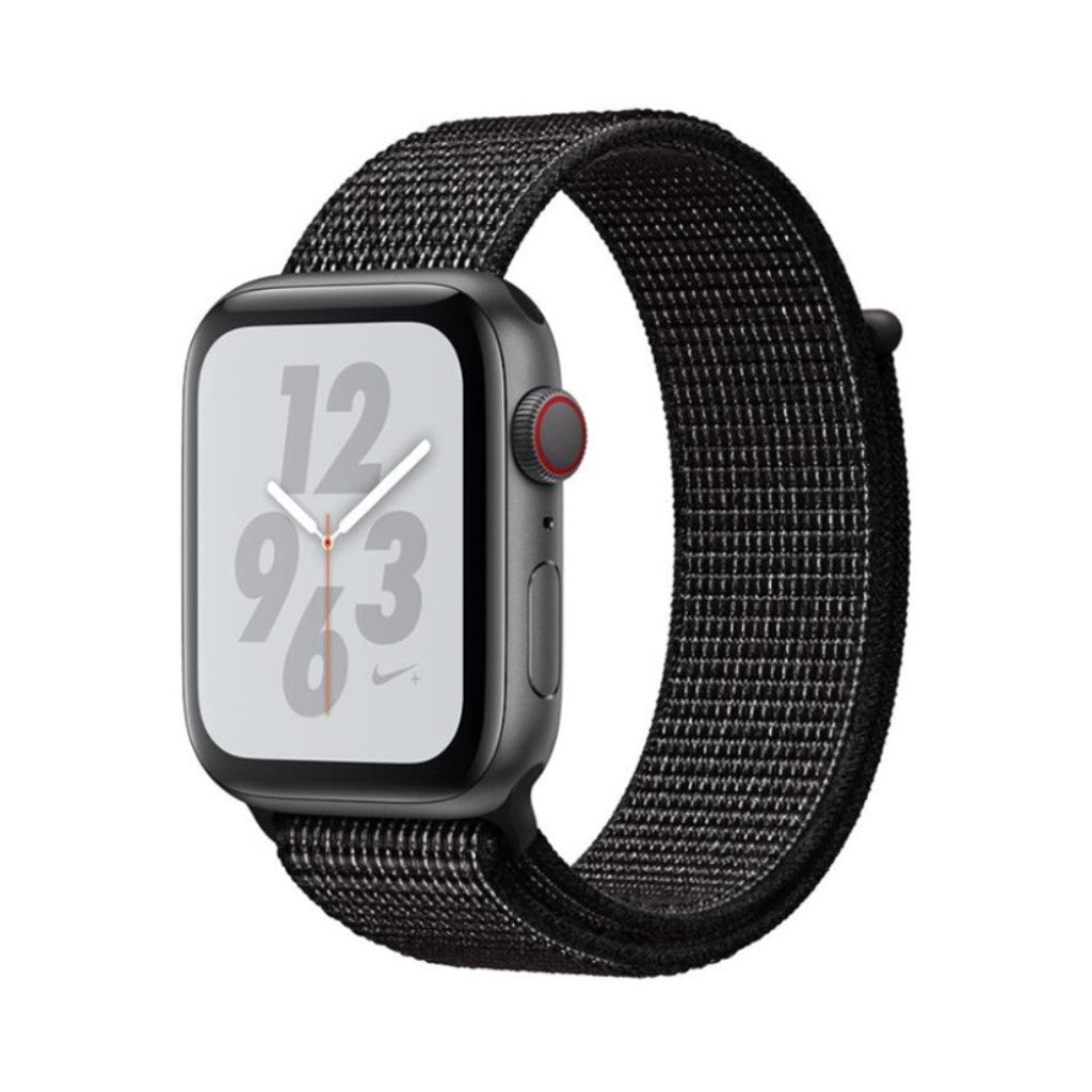 Meget sejt Apple Watch Series 5 40mm Nylon Rem - Sort#serie_2