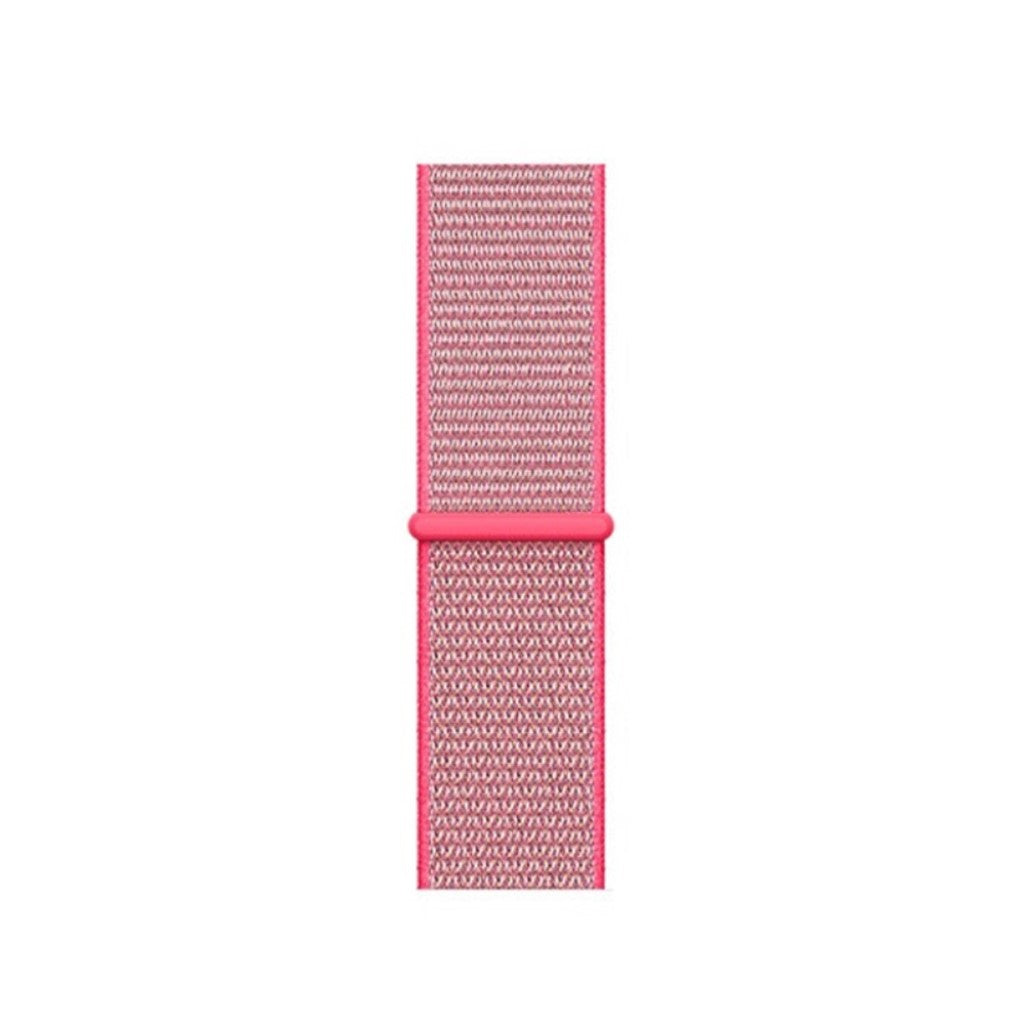 Meget sejt Apple Watch Series 5 40mm Nylon Rem - Pink#serie_6