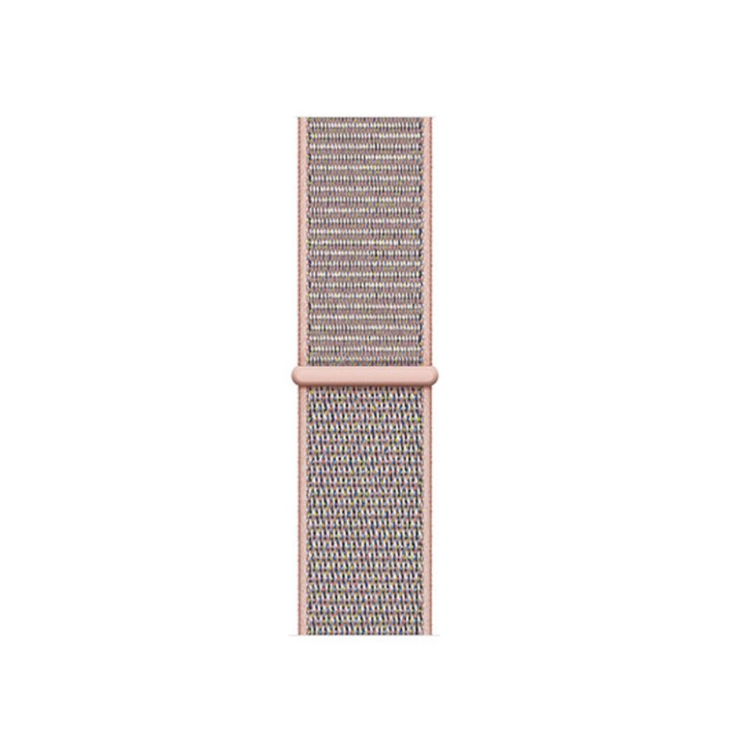 Meget sejt Apple Watch Series 5 40mm Nylon Rem - Pink#serie_8
