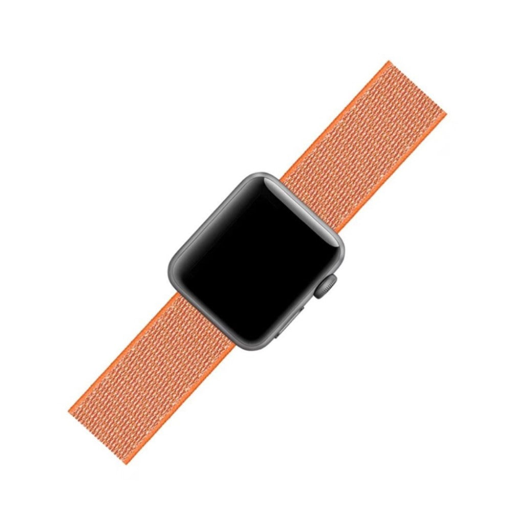 Meget sejt Apple Watch Series 5 40mm Nylon Rem - Orange#serie_9