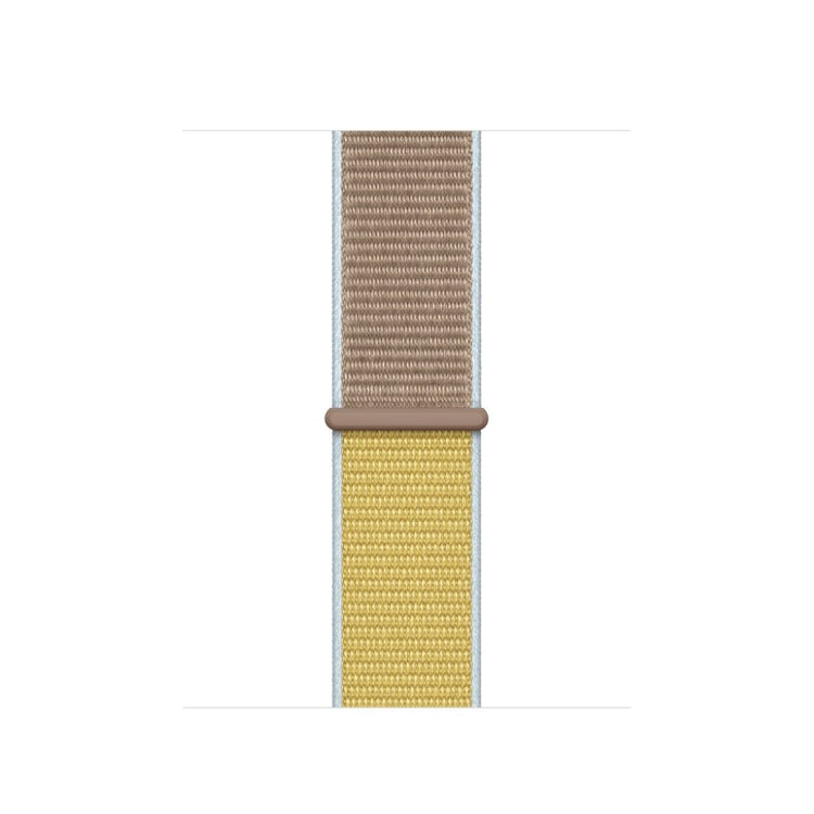 Super elegant Apple Watch Series 5 40mm Nylon Rem - Gul#serie_6