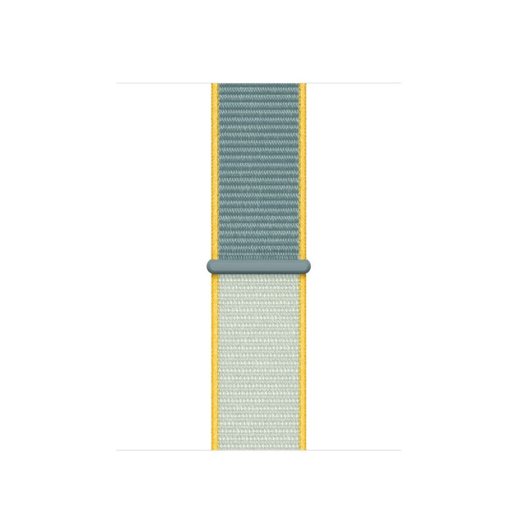 Super elegant Apple Watch Series 5 40mm Nylon Rem - Blå#serie_8