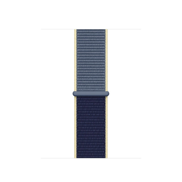 Super elegant Apple Watch Series 5 40mm Nylon Rem - Blå#serie_9