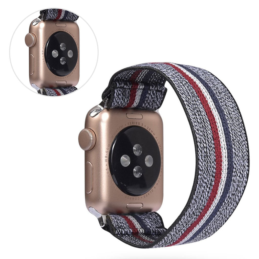 Vildt godt Universal Apple Nylon Rem - Sølv#serie_1