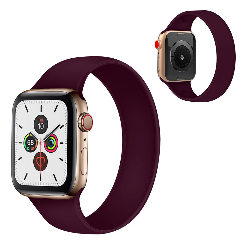 Skøn Universal Apple Silikone Rem - Størrelse: M - Lilla#serie_6
