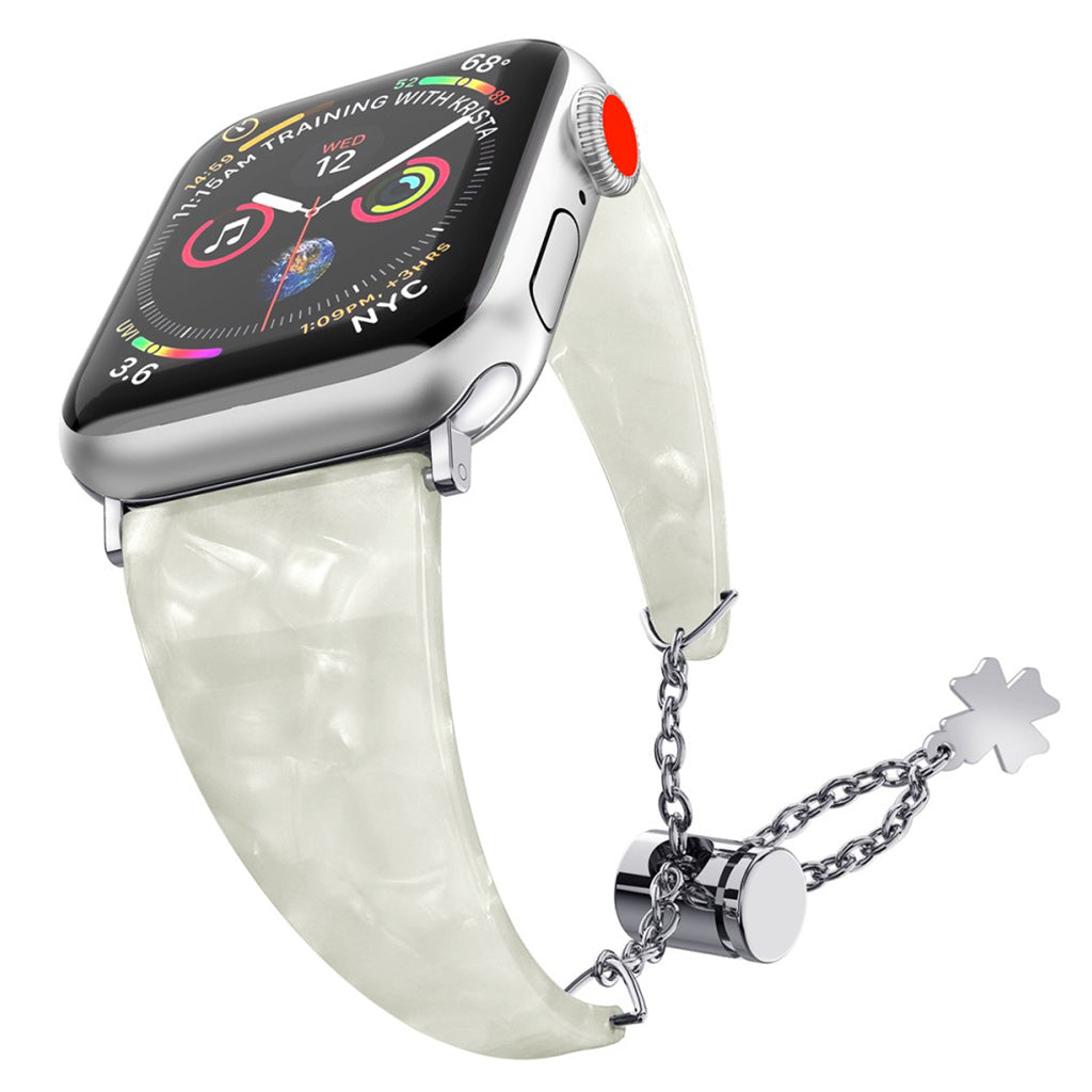 Stilren Apple Watch Series 5 44mm  Rem - Hvid#serie_4