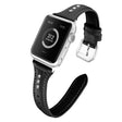 Apple Watch Series 5 44mm Genuine Leather And Silicone Strap