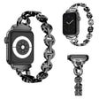 Sweet Apple Watch Series 5 44mm Metal and Rhinestone Strap