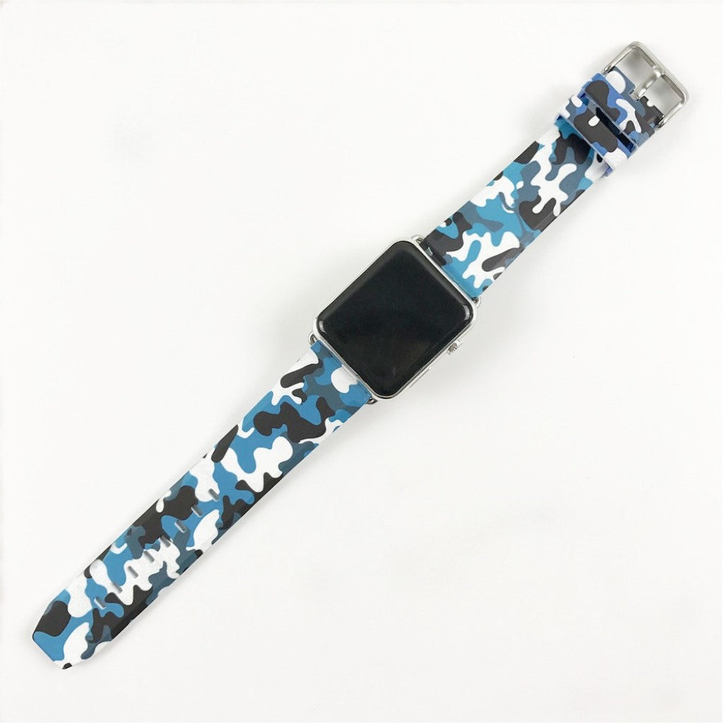  Apple Watch Series 5 44mm / Apple Watch 44mm Silikone Rem - Hvid#serie_2