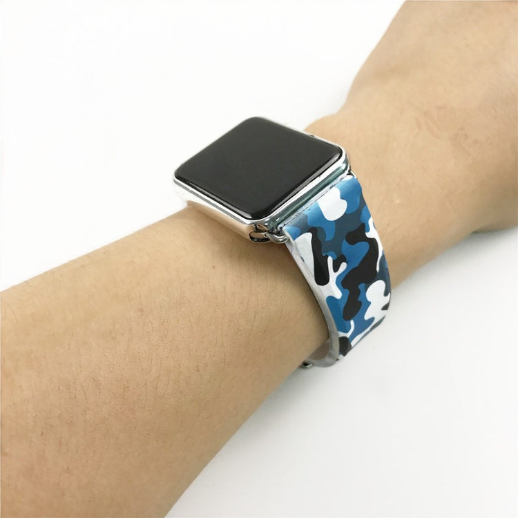  Apple Watch Series 5 44mm / Apple Watch 44mm Silikone Rem - Hvid#serie_2