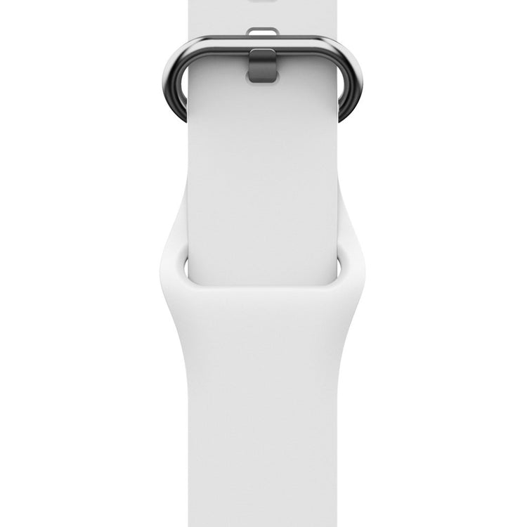  Apple Watch Series 5 44mm / Apple Watch 44mm Silikone Rem - Hvid#serie_1