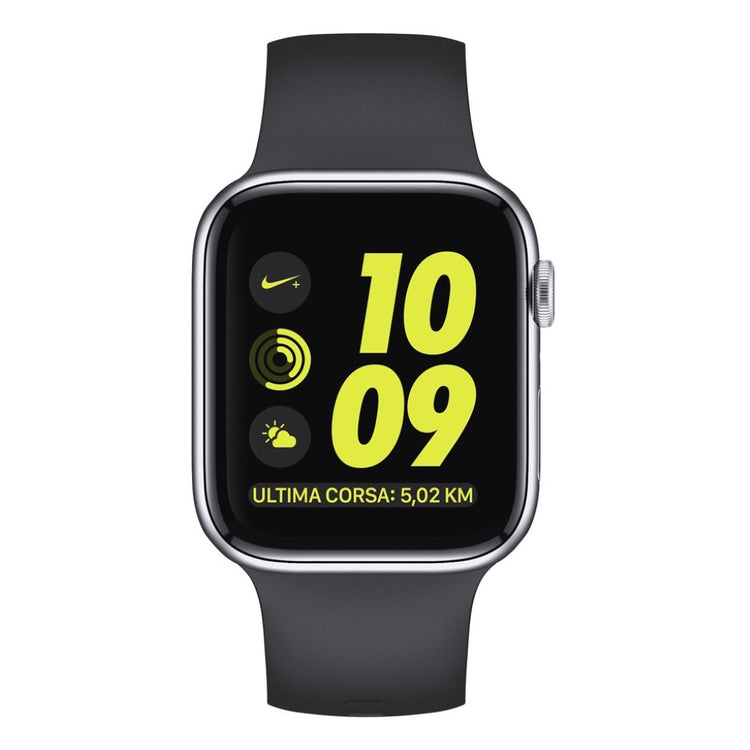  Apple Watch Series 5 44mm / Apple Watch 44mm Silikone Rem - Sort#serie_2