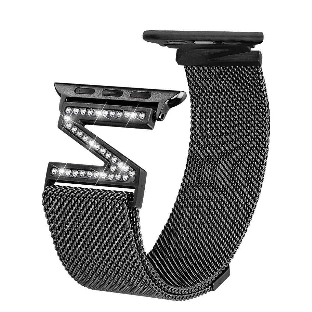 Sejt Apple Watch Series 5 44mm / Apple Watch 44mm Metal Rem - Sort#serie_1