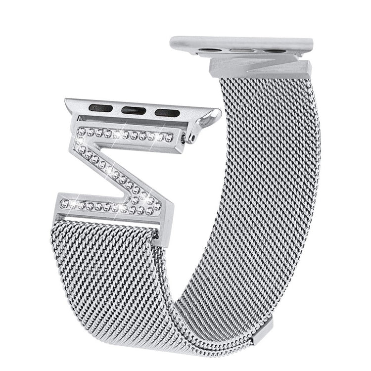 Sejt Apple Watch Series 5 44mm / Apple Watch 44mm Metal Rem - Sølv#serie_2