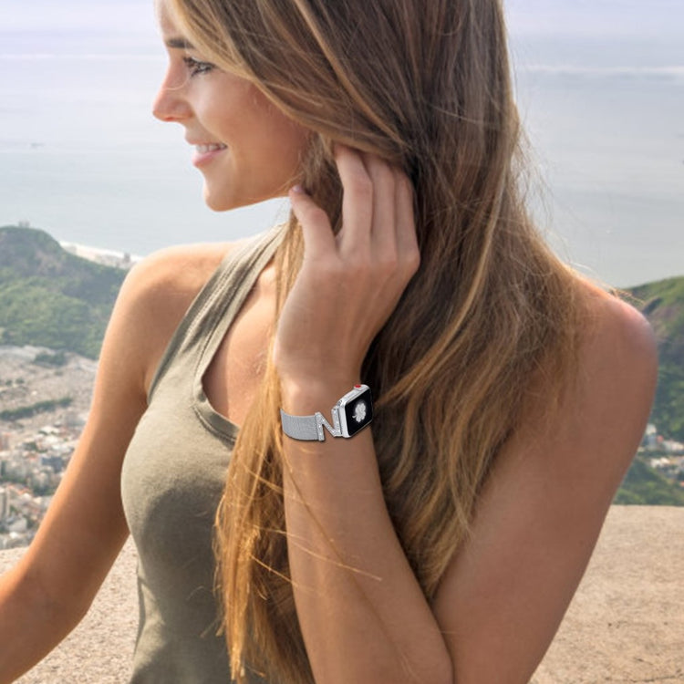 Sejt Apple Watch Series 5 44mm / Apple Watch 44mm Metal Rem - Sølv#serie_2