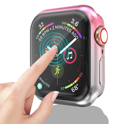 Apple Watch Series 5 44mm Stilfuld Silikone Bumper  - Flerfarvet#serie_2