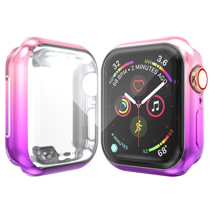 Apple Watch Series 5 44mm Stilfuld Silikone Bumper  - Flerfarvet#serie_5