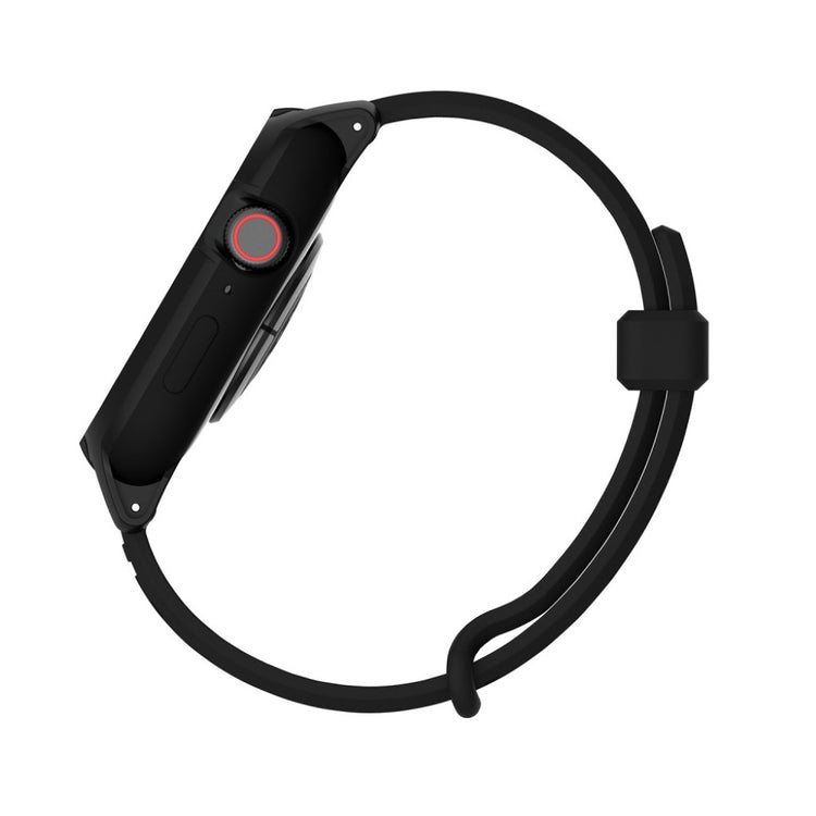  Apple Watch Series 5 44mm / Apple Watch 44mm Silikone Rem - Sort#serie_1