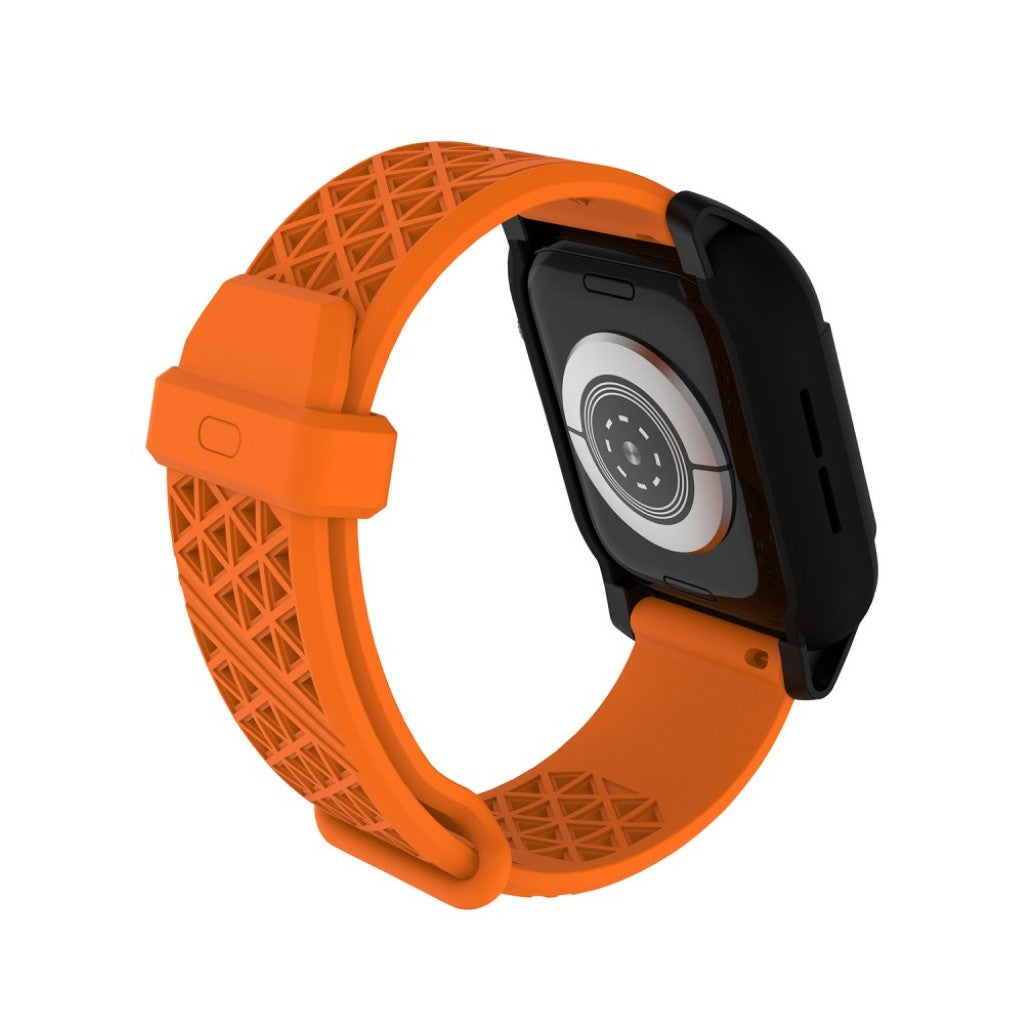  Apple Watch Series 5 44mm / Apple Watch 44mm Silikone Rem - Orange#serie_4