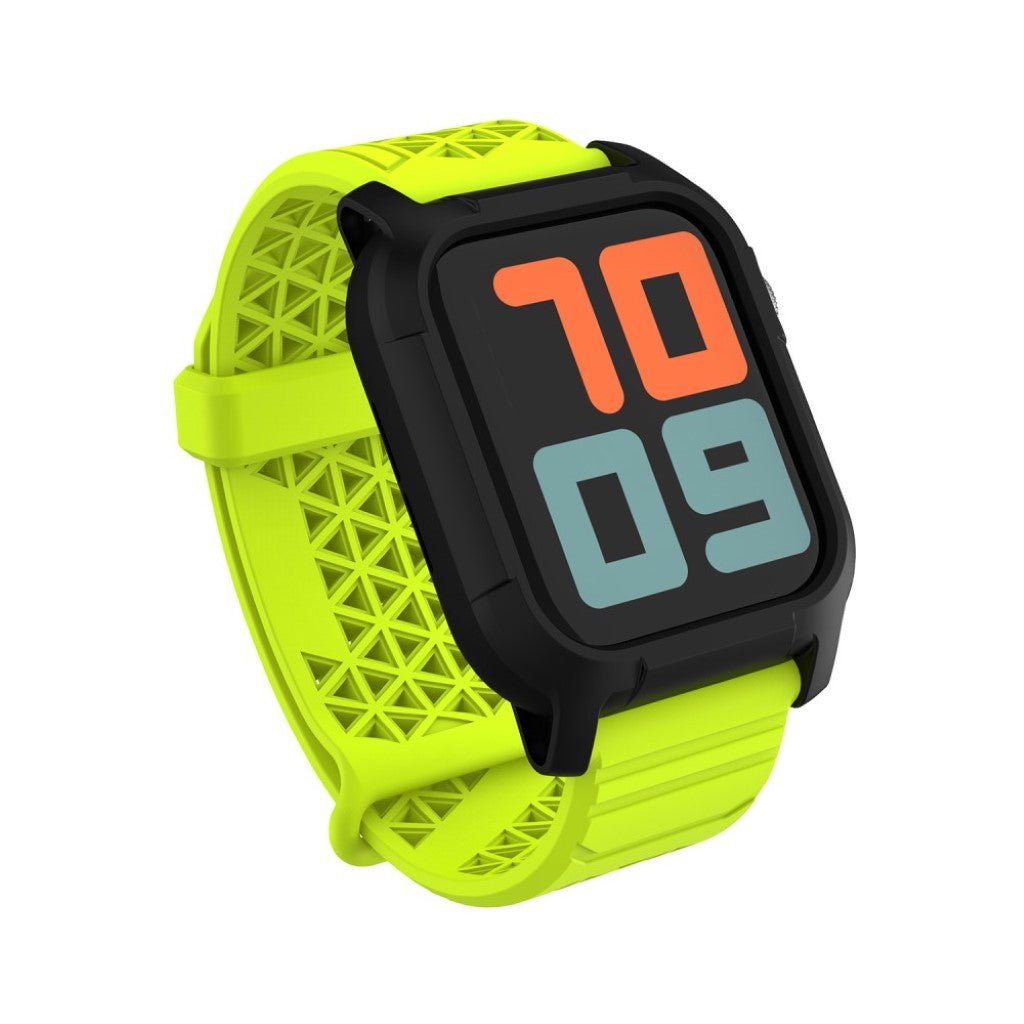  Apple Watch Series 5 44mm / Apple Watch 44mm Silikone Rem - Grøn#serie_6