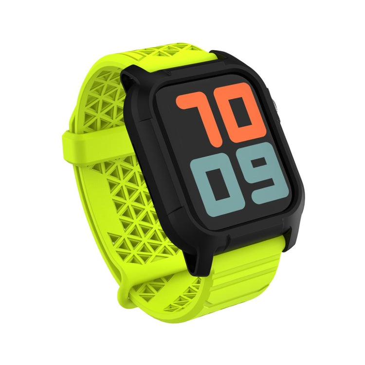  Apple Watch Series 5 44mm / Apple Watch 44mm Silikone Rem - Grøn#serie_6