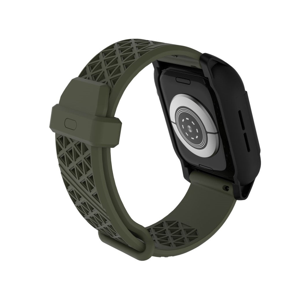  Apple Watch Series 5 44mm / Apple Watch 44mm Silikone Rem - Grøn#serie_8