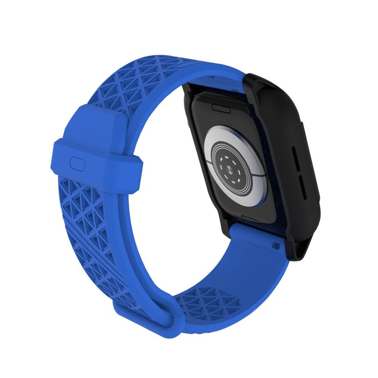  Apple Watch Series 5 44mm / Apple Watch 44mm Silikone Rem - Blå#serie_9