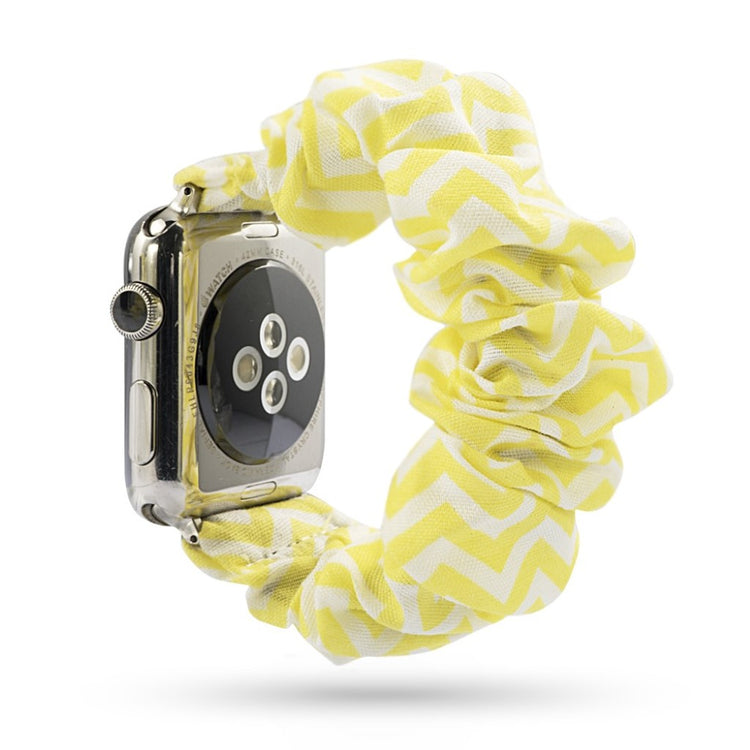 Flot Apple Watch Series 5 44mm Nylon Rem - Gul#serie_11