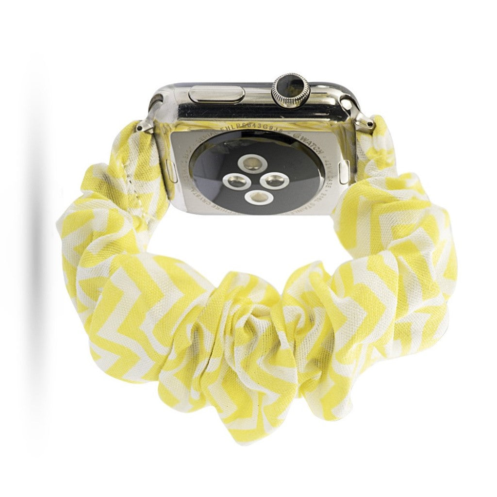 Flot Apple Watch Series 5 44mm Nylon Rem - Gul#serie_11