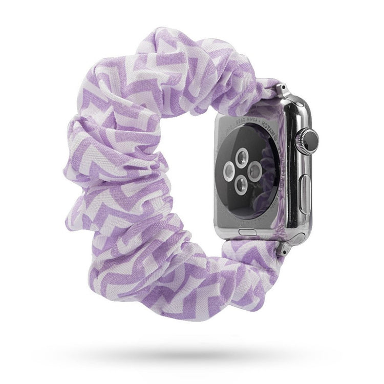 Flot Apple Watch Series 5 44mm Nylon Rem - Lilla#serie_12