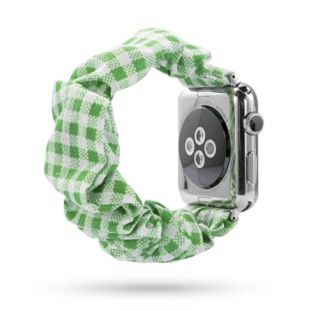 Flot Apple Watch Series 5 44mm Nylon Rem - Grøn#serie_13