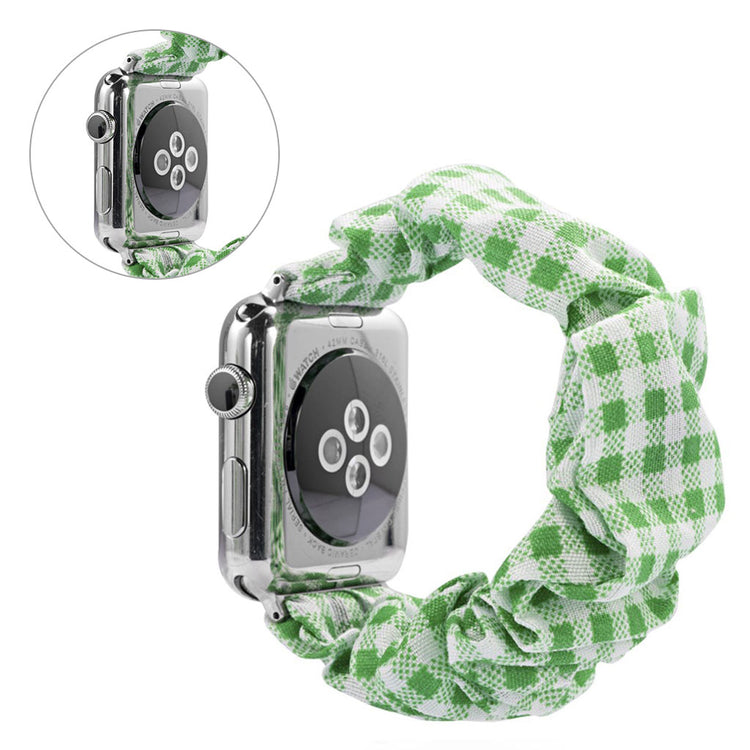 Flot Apple Watch Series 5 44mm Nylon Rem - Grøn#serie_13