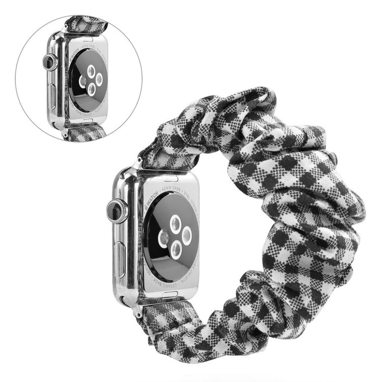 Flot Apple Watch Series 5 44mm Nylon Rem - Sort#serie_14