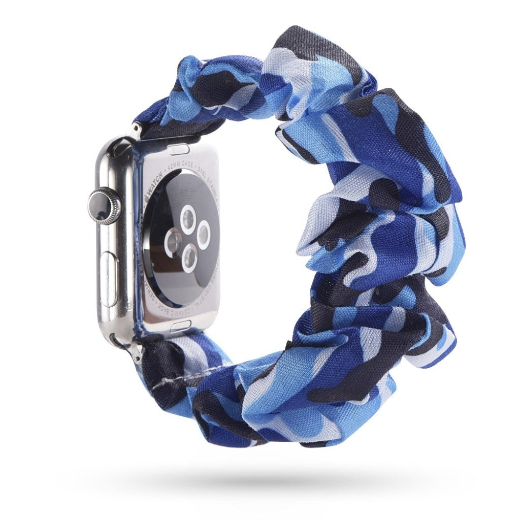 Flot Apple Watch Series 5 44mm Nylon Rem - Blå#serie_16